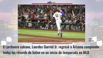 Cubano  Gurrriel Jr. se roba el show en inicio de la temporada de Grandes Ligas