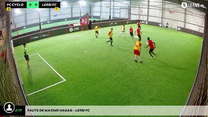 Faute de maxime hagag - Lerbi FC