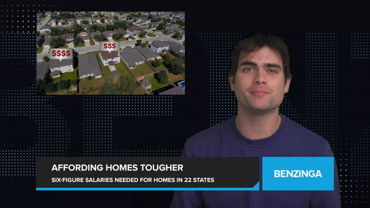 Americans Need Six-Figure Incomes to Afford Median-Priced Homes in 22 States