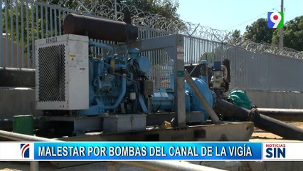 Molestia en Sistema de bombeo en canal La Vigía | Primera Emisión SIN