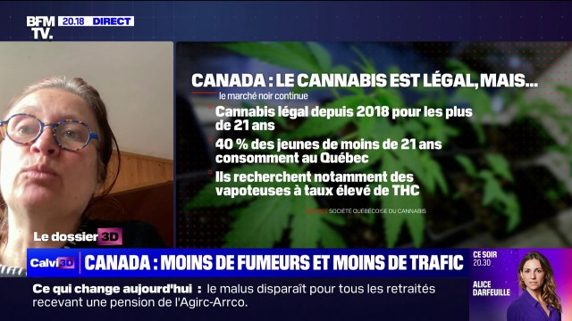 Canada: le taux de consommation relativement stable depuis la légalisation du cannabis