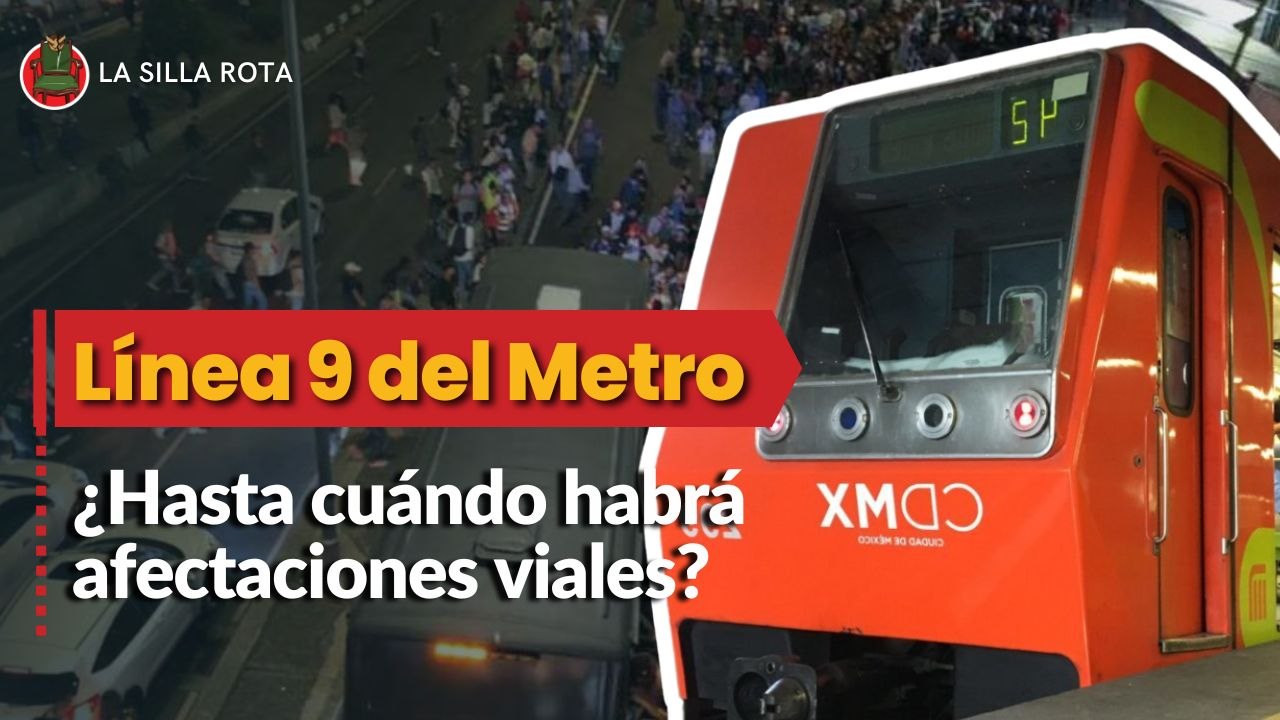Línea 9 del Metro: ¿Hasta cuándo habrá afectaciones viales por trabajos de renivelación?