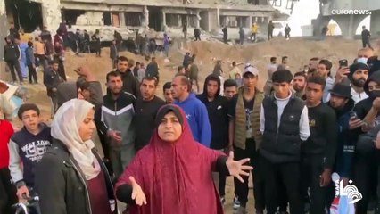 شاهد: بعد أسبوعين من حصاره..مشاهد مرّوعة لمجمع الشفاء في غزة