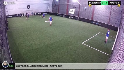 Faute de Damien GEMGEMBRE - FOOT 2 RUE