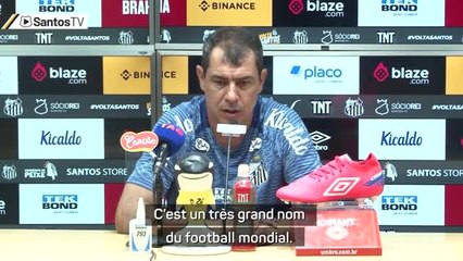 Santos - Carille : "Neymar, un grand nom du football mondial"