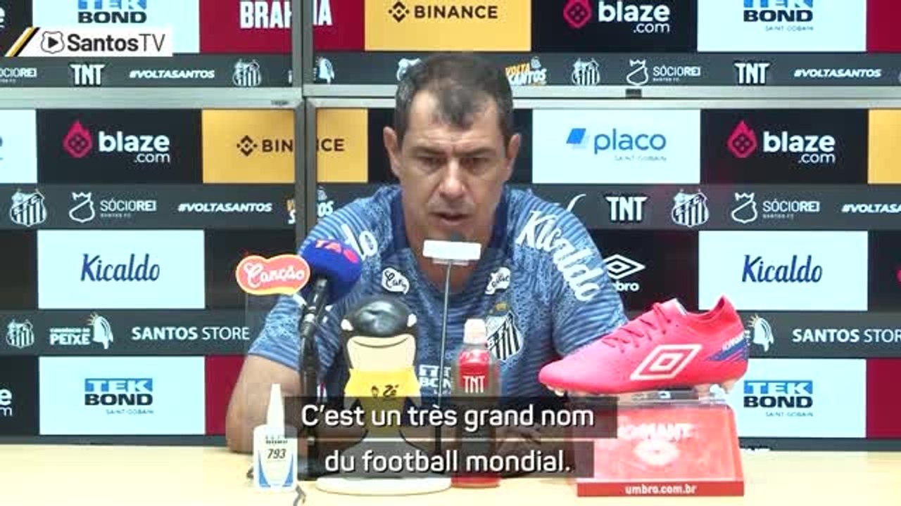 Santos - Carille : "Neymar, un grand nom du football mondial"