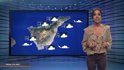 La previsión del tiempo en Canarias para el 2 de abril de 2024, en Atlántico Televisión.