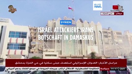Israel attackiert Irans Botschaft in Syrien: Hochrangiger Kommandeur unter den Toten