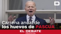 Joe Biden presenta la carrera anual de la búsqueda de huevos de Pascua de la Casa Blanca