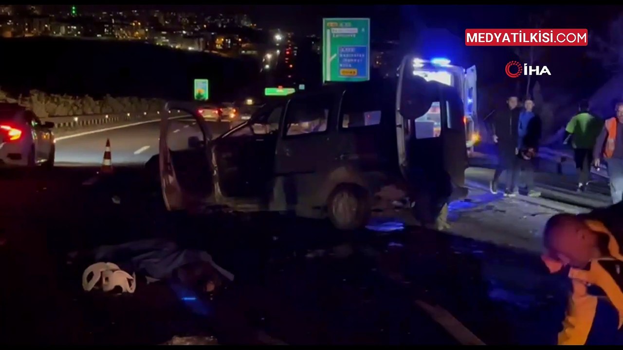 Gaziantep'te Zincirleme Kaza! 2 Ölü, 2 Ağır Yaralı