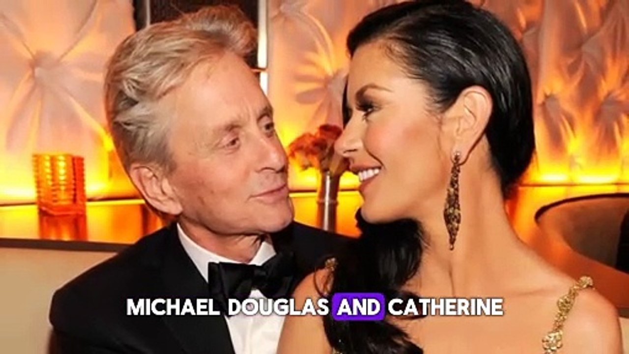 Michael Douglas And Catherine Zeta Spotted in Rare Outing...
