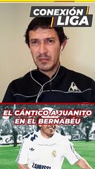 El hijo de Juanito sobre el cántico a su padre en el Bernabéu