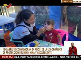 Venezolanos conmemoran 24 años de la Ley Orgánica para la Protección del Niño, Niña y Adolescente