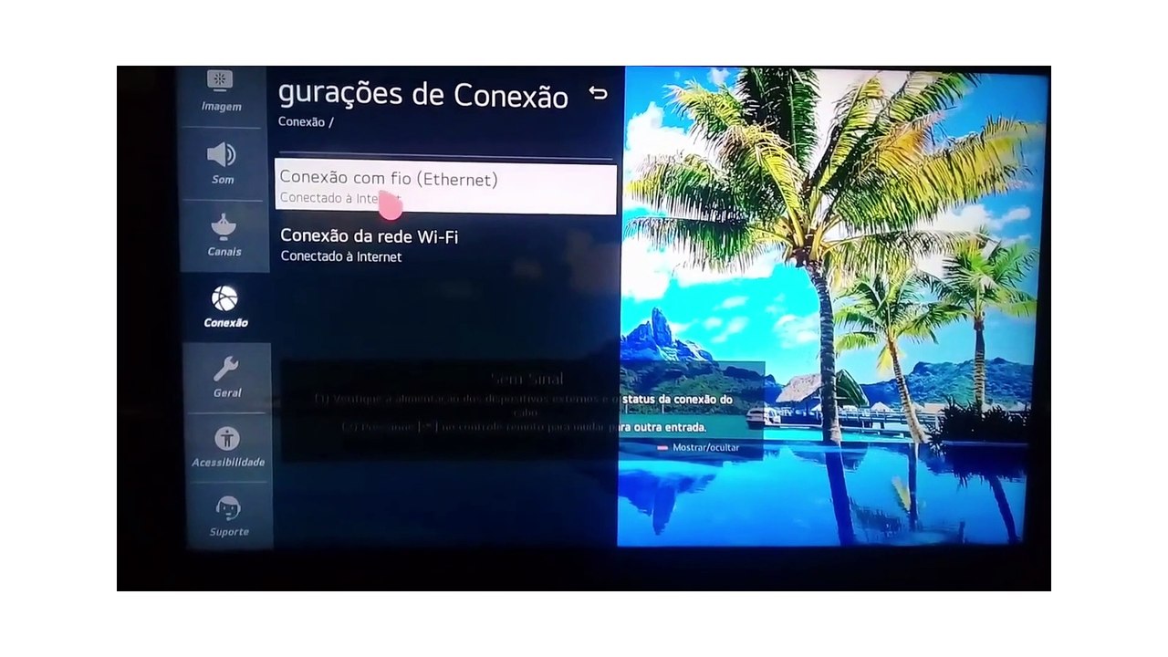 Alterando DNS na LG