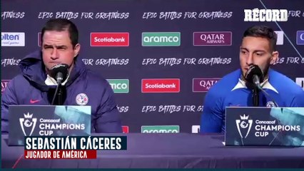 Sebastián Cáceres: 'Nos enfocamos  en hacer lo nuestro (América)'