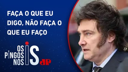 Milei descarta dolarização da Argentina antes da eleição legislativa de 2025
