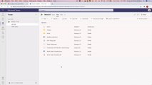 How to SAVE Your Microsoft Teams Files to a Zip File on Your Mac for Office 365 - Web Based | New