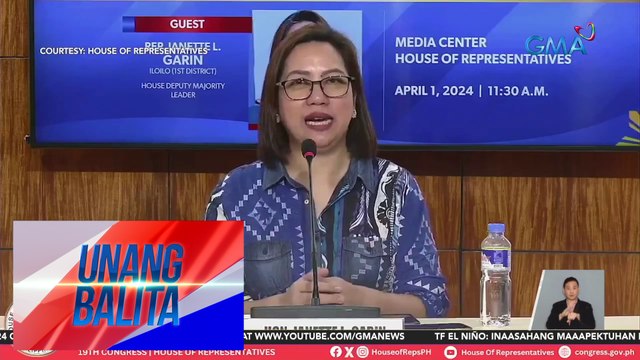 Mungkahi ni Rep. Garin sa mga babae ngayong tag-init – Huwag nang mag-underwear kapag nasa bahay lang | UB