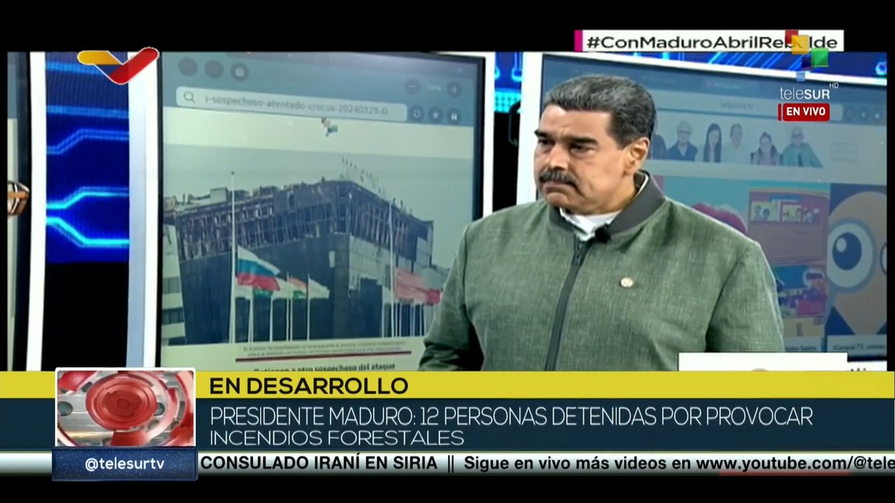 En Venezuela, 12 personas son detenidas por provocar incendios forestales