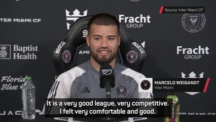 Playing with Messi is wonderful for my career - Weigandt