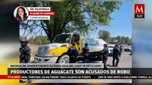 Pobladores denuncian a productores de aguacate por robar agua en Michoacán