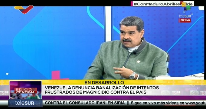 Pdte. Maduro: El imperialismo quiere llevar a Venezuela al escenario de Haití y Libia