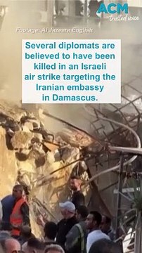Israeli air strike on Iranian embassy kills several diplomats