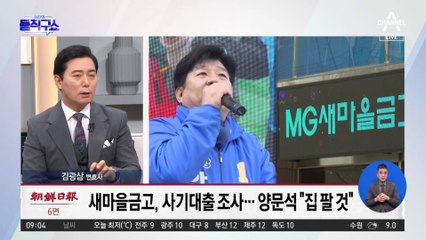 새마을금고, ‘편법 대출’ 현장검사…양문석 “집 팔 것” 배수진