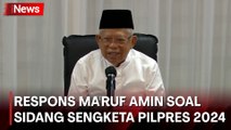 Respons Wapres Ma'ruf Amin soal Sidang Sengketa Pilpres 2024