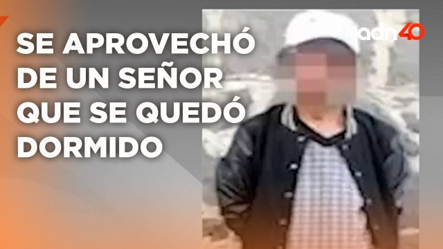 Ratero roba a sujeto que se quedó dormido, pero que me lo detienen I C40 en Ciudad Desnuda