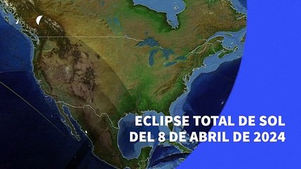 Eclipse total de sol del 8 de abril de 2024
