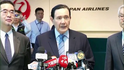 Taiwan's ex-leader leaves for China, likely to meet Xi