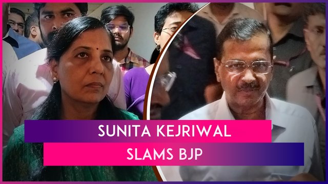 Arvind Kejriwal’s Wife Sunita Says BJP’s Objective Is To Put Delhi CM In Jail During Lok Sabha Polls