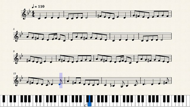 النوتة الموسيقية ,,,لمقطع الغناء,,,,إياحبيبى مهما طال عمرى معاك برضه ايامه قليله ,,,,تدوين ماهر الغمرى