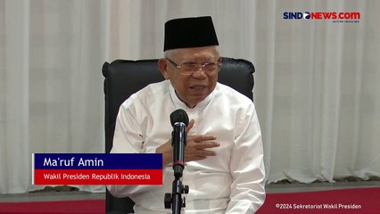 Harapan Wapres Ma'ruf Kepemimpinan dengan Jokowi Berakhir Husnul Khotimah