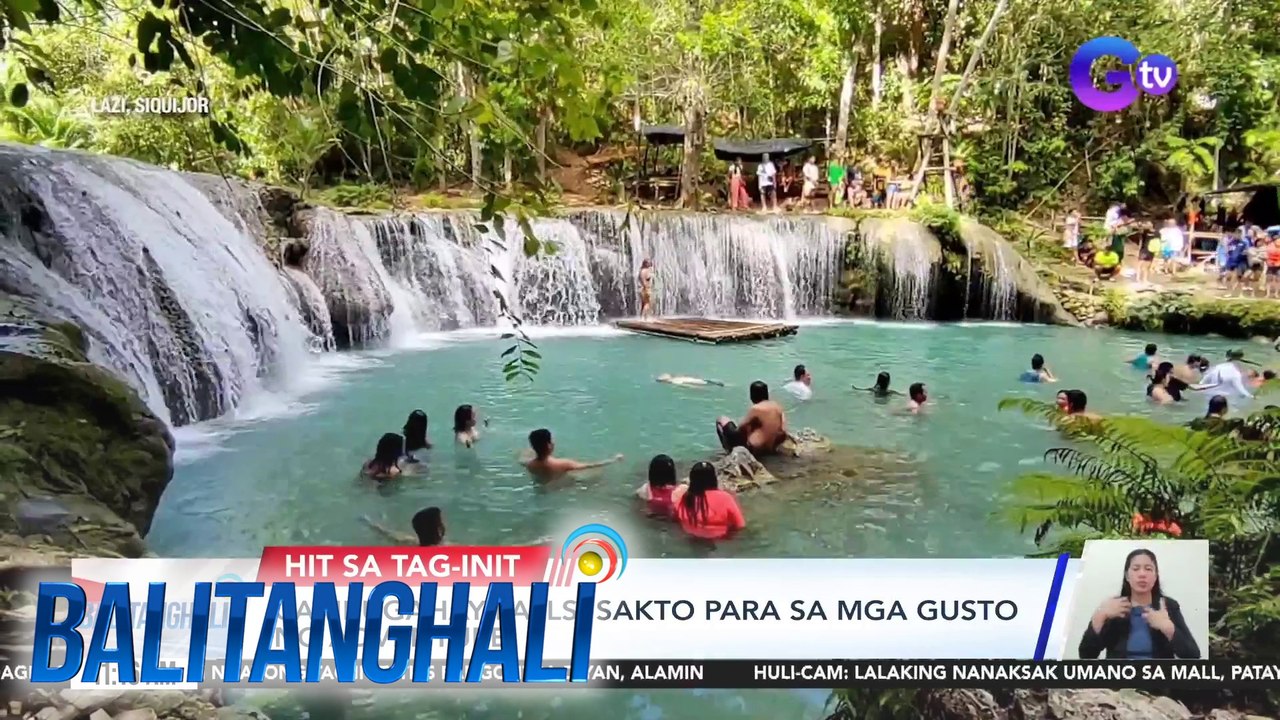 Busai Dream Falls, dinarayo ng mga gustong pawiin ang init; Cambugahay ...