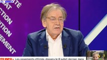 Alain Finkielkraut : sa réaction en direct à la découverte des ossements du petit Émile scandalise les internautes