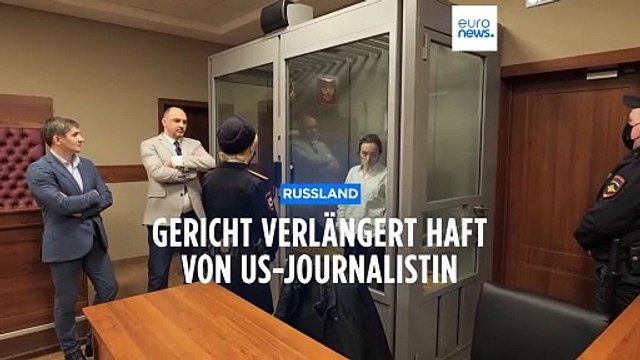 Russisches Gericht verlängert Haft von russisch-amerikanischer Journalistin