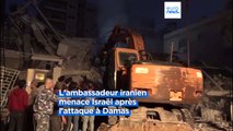 Après l’attaque d'un consulat iranien à Damas, l'ambassadeur menace Israël
