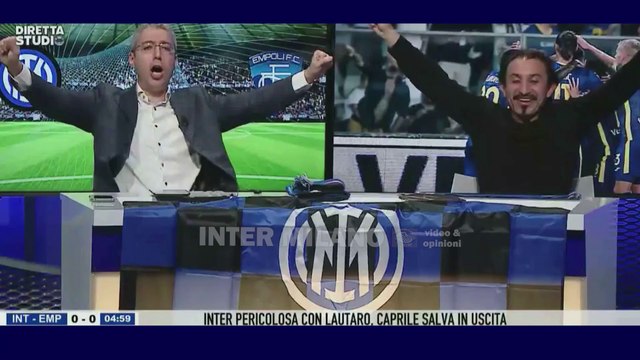 Inter-Empoli 2-0 * Michele Borrelli: Inter a 79 punti. +14 sul Milan, +20 sulla Juve. Ancora 8 match