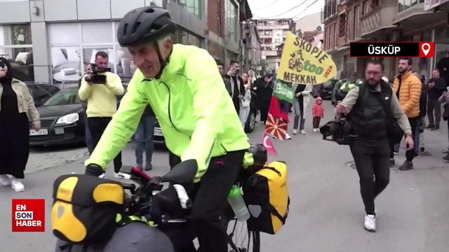 Üsküp’ten Mekke’ye bisikletle hac yolculuğu