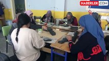 Ayakkabıcılık kursu depremzede kadınlara umut oluyor