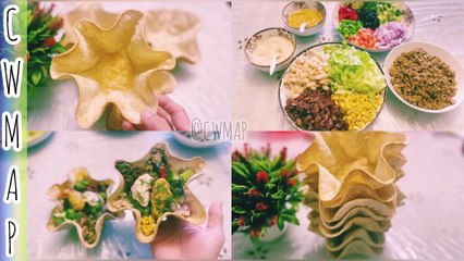 Download Video: Easy Taco Salad Bowls Recipe: Crispy, Fresh, and Delicious! Recipe By CWMAP