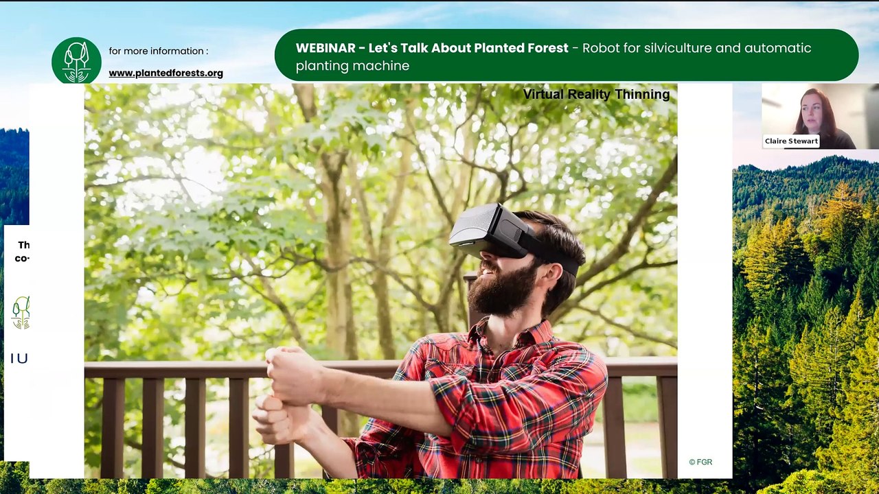 Webinar - Robot for silviculture and automatic planting machine