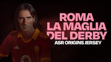 Roma, maglia speciale nel derby con la Lazio: la presenta Delvecchio