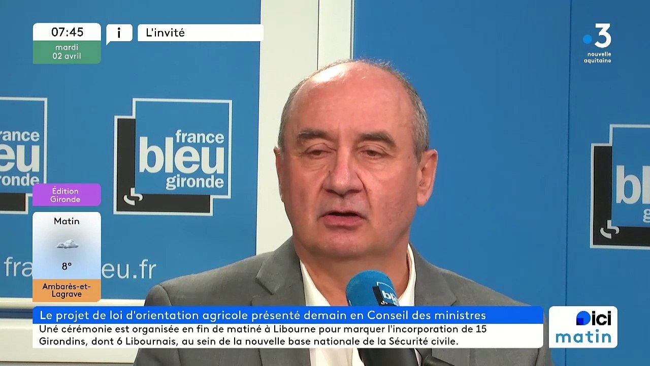 Pascal Lavergne, éleveur bovin et député Rennaissance de la Gironde