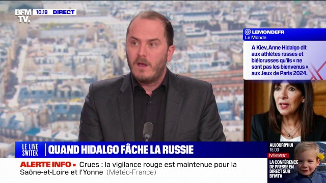 Les athlètes russes ne sont pas les bienvenus à Paris : Anne Hidalgo fâche la Russie