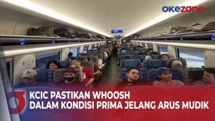 Jelang Mudik Lebaran 2024, KCIC Pastikan Whoosh dalam Kondisi Prima