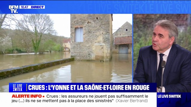 Xavier Bertrand (président LR des Hauts-de-France), sur les asurances: Le gouvernement doit veiller à ce qu'il n'y ait pas d'explosion des tarifs et des franchises