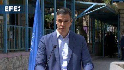 Download Video: Pedro Sánchez exige que Israel 